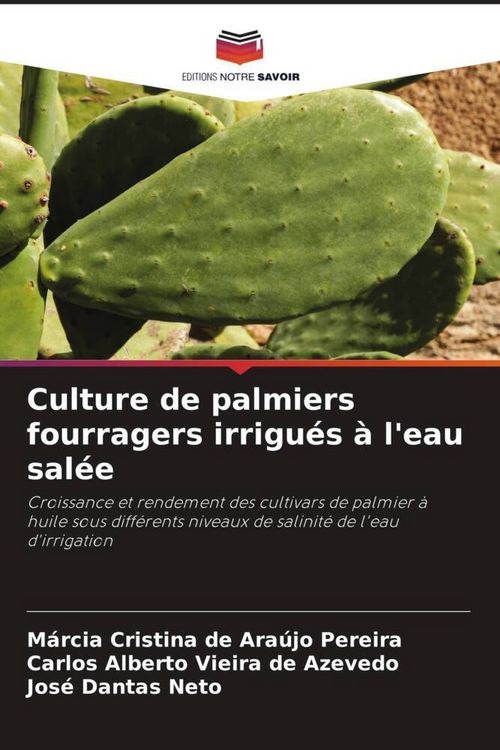 Produktbild: Culture de palmiers fourragers irrigu&eacute;s &agrave; l'eau sal&eacute;e