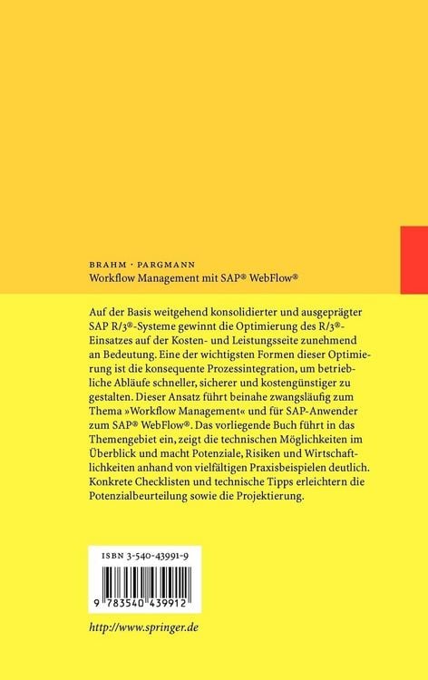 Produktbild: Workflow Management mit SAP&reg; WebFlow&reg;