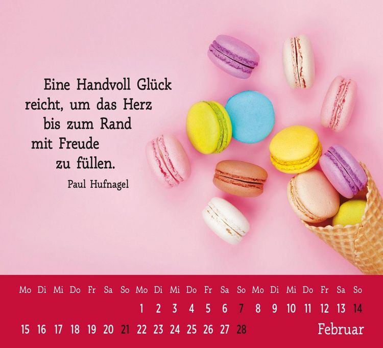 Produktbild: Mini-Kalender 2027: Der kleine Herzenswunschkalender