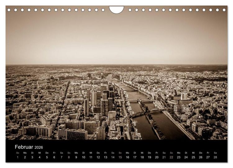 Produktbild: Paris (Wandkalender 2026 DIN A4 quer), CALVENDO Monatskalender