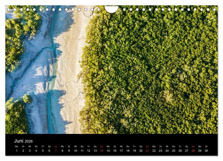 Produktbild: Australien 2026 Kimberley aus der Vogelperspektive (Wandkalender 2026 DIN A4 quer), CALVENDO Monatskalender