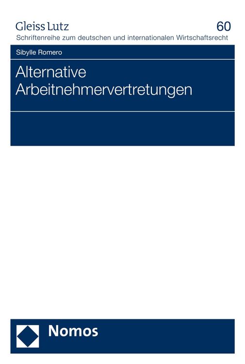 Produktbild: Alternative Arbeitnehmervertretungen