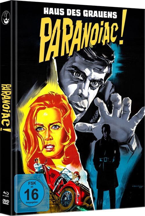 Produktbild: Paranoiac - Haus des Grauens - Mediabook - Cover B (Blu-ray + DVD)