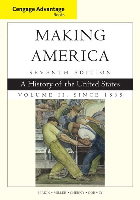 Produktbild: Cengage Advantage Books: Making America, Volume 2 Since 1865