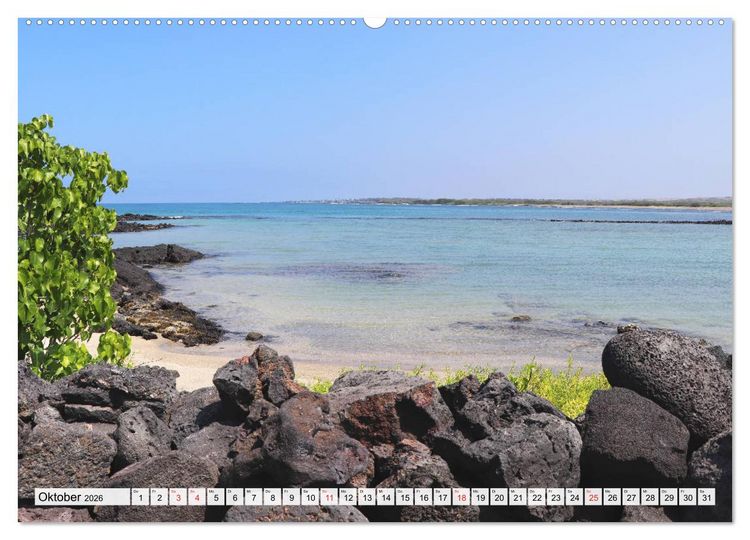 Produktbild: Hawaii the Aloha State (hochwertiger Premium Wandkalender 2026 DIN A2 quer), Kunstdruck in Hochglanz