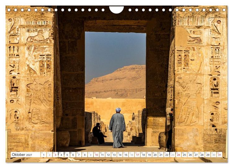 Produktbild: &Auml;gypten - Karnak, die thebanische Nekropole und Luxor (Wandkalender 2027 DIN A4 quer), CALVENDO Monatskalender