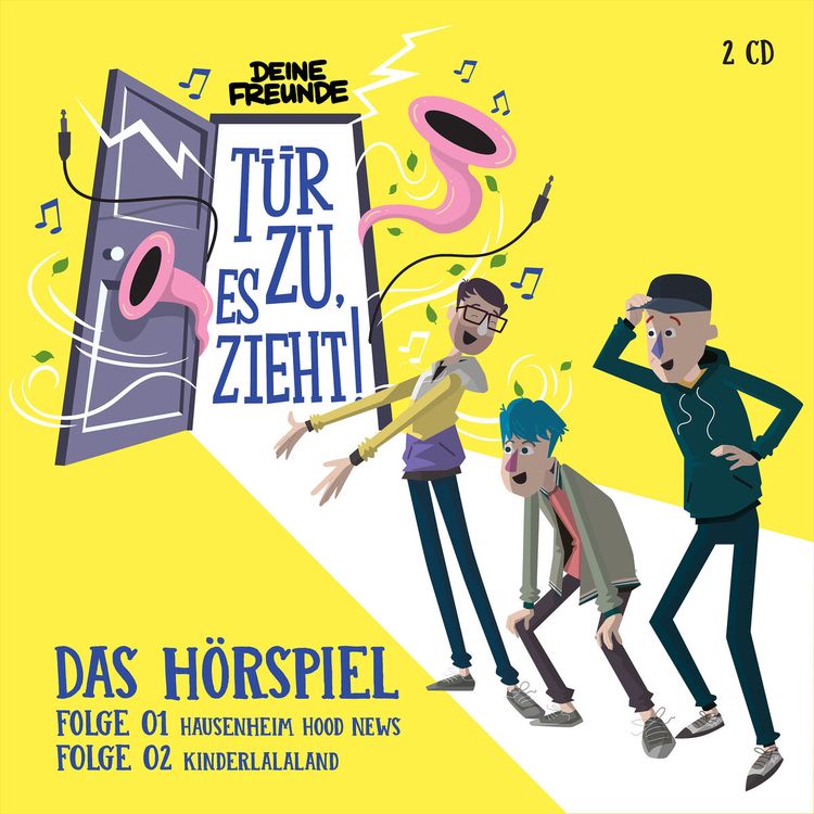 Produktbild: Tür zu, es zieht! - Das Hörspiel
