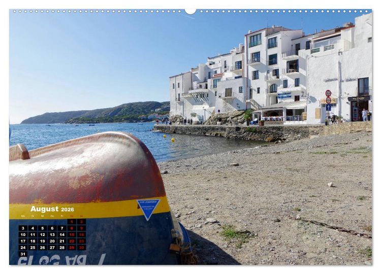 Produktbild: Cadaqu&eacute;s - Perle der Costa Brava (Wandkalender 2026 DIN A2 quer), CALVENDO Monatskalender