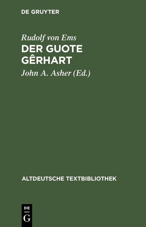 Produktbild: Der guote G&ecirc;rhart
