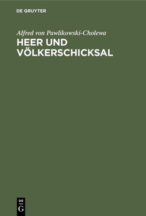 Produktbild: Heer und V&ouml;lkerschicksal