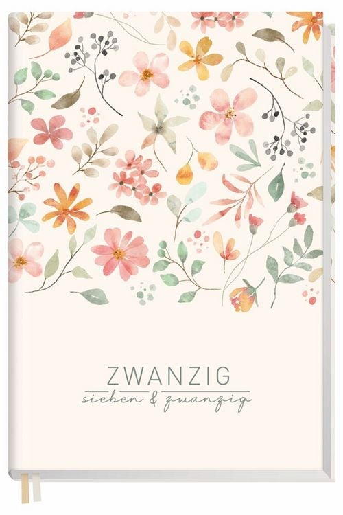 Produktbild: Ch&auml;ff-Timer Classic 26/27 17 Monate A5 [Wild Blossoms]