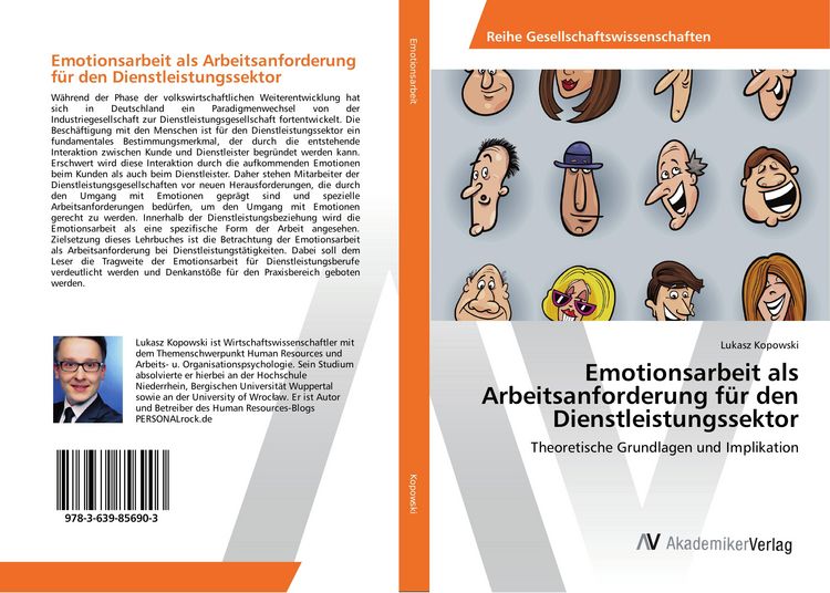 Produktbild: Emotionsarbeit als Arbeitsanforderung f&uuml;r den Dienstleistungssektor