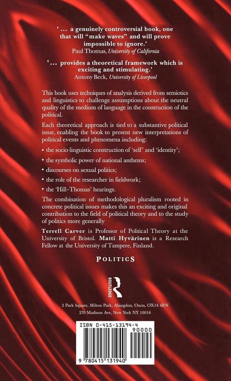 Produktbild: Interpreting the Political