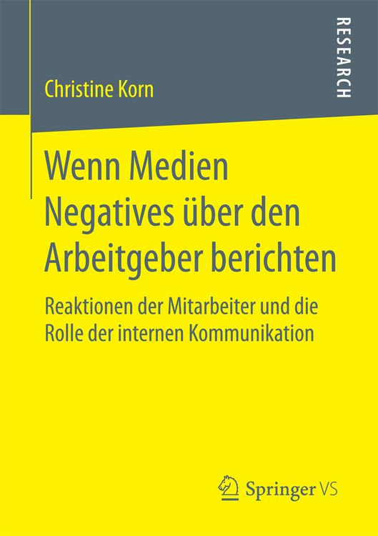 Produktbild: Wenn Medien Negatives &uuml;ber den Arbeitgeber berichten