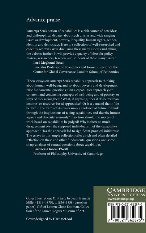 Produktbild: The Capability Approach