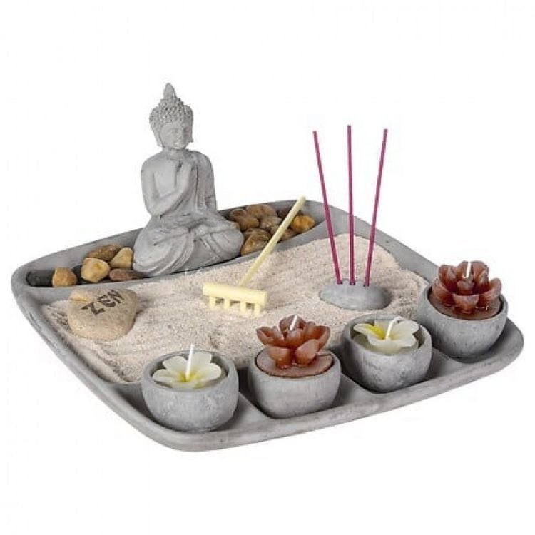 Produktbild: Zen Gartenzement 24x24x12, grau