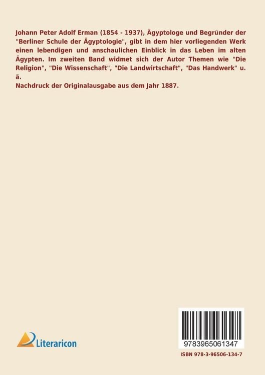 Produktbild: &Auml;gypten und &auml;gyptisches Leben im Altertum