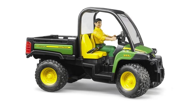 Produktbild: Bruder Profi-Serie John Deere Gator 855D mit Fahrer