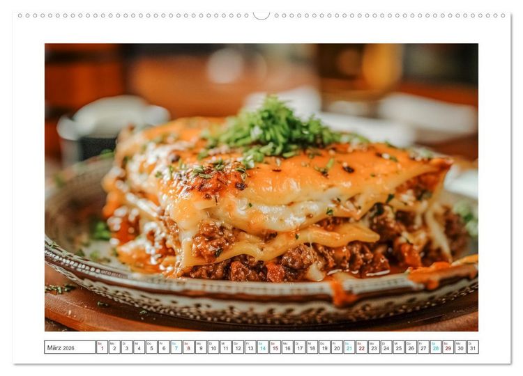 Produktbild: Hackfleisch-K&uuml;che (hochwertiger Premium Wandkalender 2026 DIN A2 quer), Kunstdruck in Hochglanz