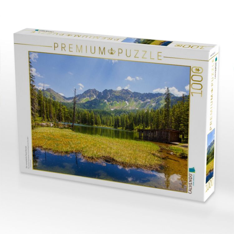 Produktbild: CALVENDO Puzzle Der romantische Tauernkarsee | 1000 Teile Lege-Gr&ouml;&szlig;e 64x48cm Foto-Puzzle f&uuml;r gl&uuml;ckliche Stunden