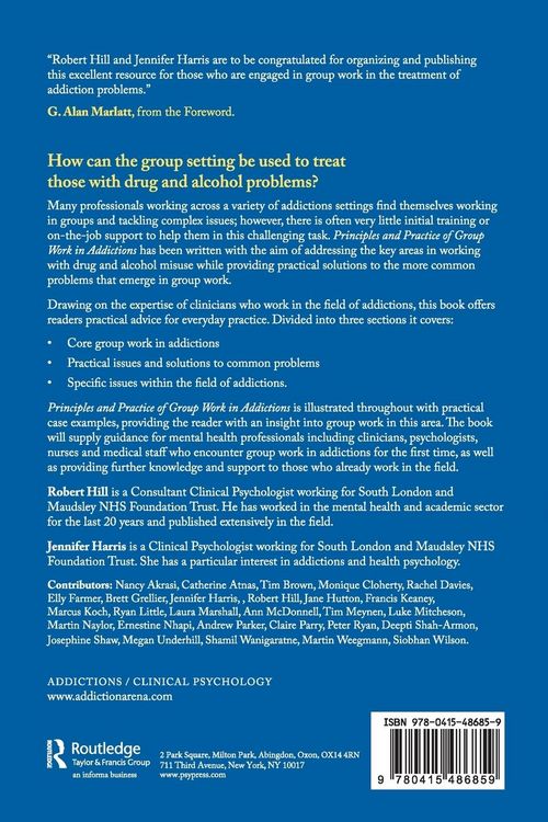Produktbild: Principles and Practice of Group Work in Addictions