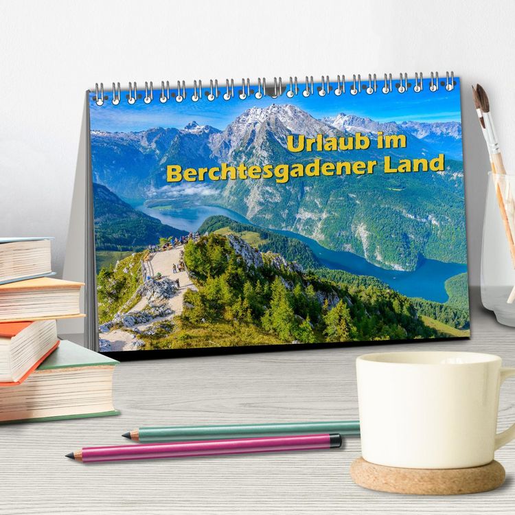 Produktbild: Urlaub im Berchtesgadener Land (Tischkalender 2026 DIN A5 quer), CALVENDO Monatskalender