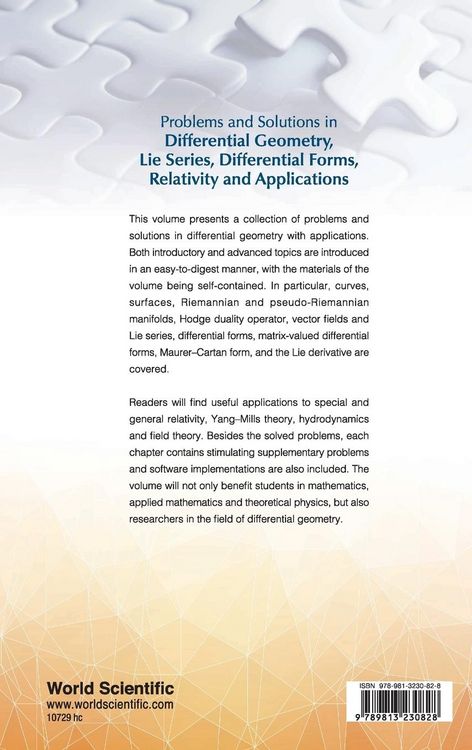 Produktbild: Prob & Sol in Diff Geom, Lie Series, Differ Forms, Relativ
