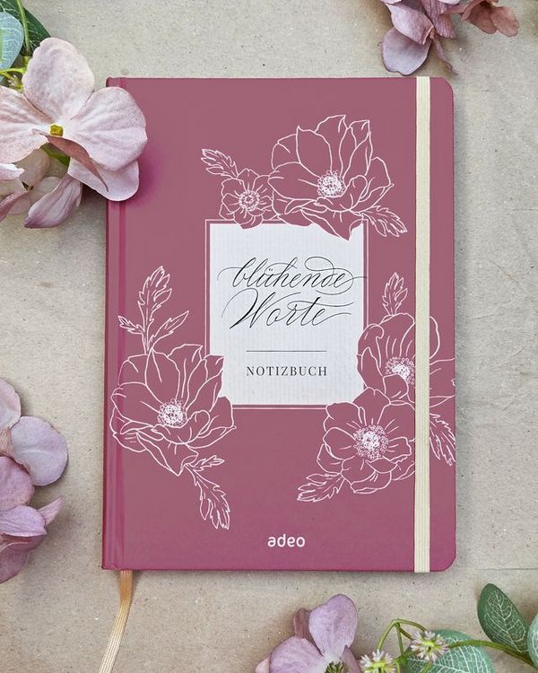 Produktbild: Bl&uuml;hende Worte - Notizbuch