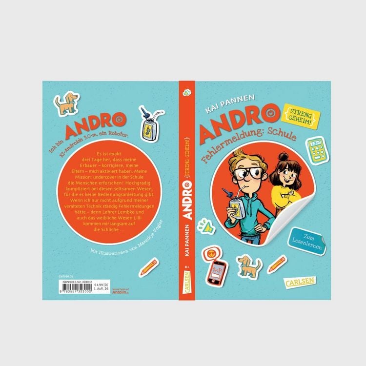 Produktbild: Andro, streng geheim! &ndash; Fehlermeldung: Schule