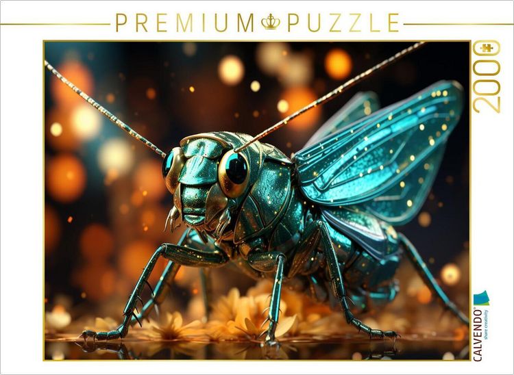 Produktbild: CALVENDO Puzzle Grash&uuml;pfer | 2000 Teile Lege-Gr&ouml;&szlig;e 90x67cm Foto-Puzzle f&uuml;r gl&uuml;ckliche Stunden