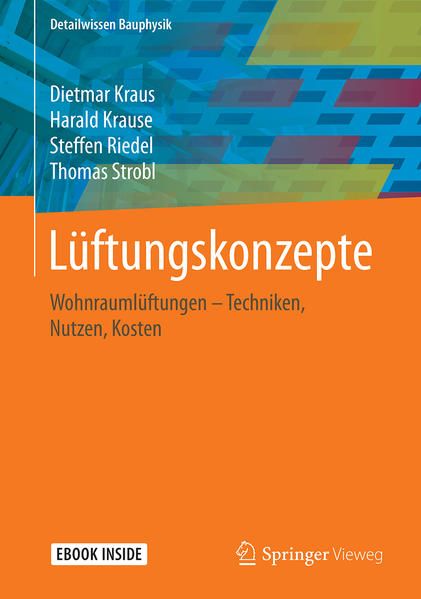 Produktbild: Kraus, D: L&uuml;ftungskonzepte: Wohnrauml&uuml;ftungen
