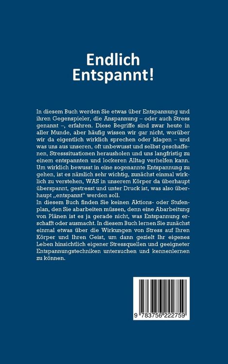 Produktbild: Endlich entspannt!