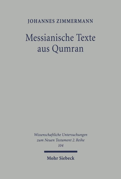 Produktbild: Messianische Texte aus Qumran