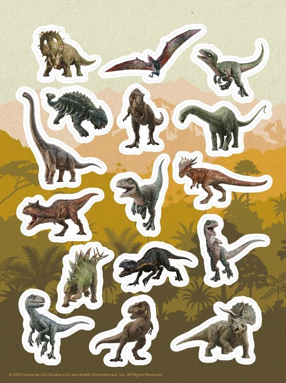 Produktbild: Jurassic World: Ultimativer Mal- und R&auml;tselspa&szlig;