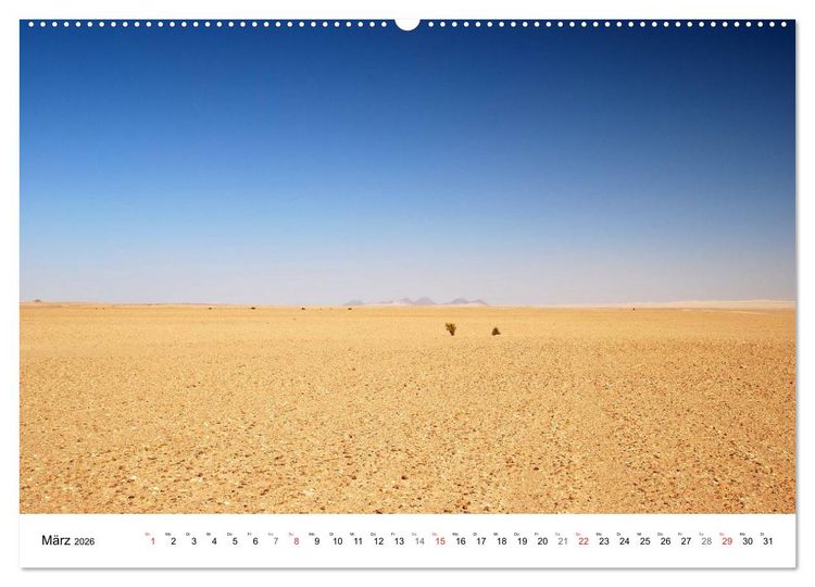 Produktbild: Sch&ouml;ne W&uuml;ste (Wandkalender 2026 DIN A2 quer), CALVENDO Monatskalender
