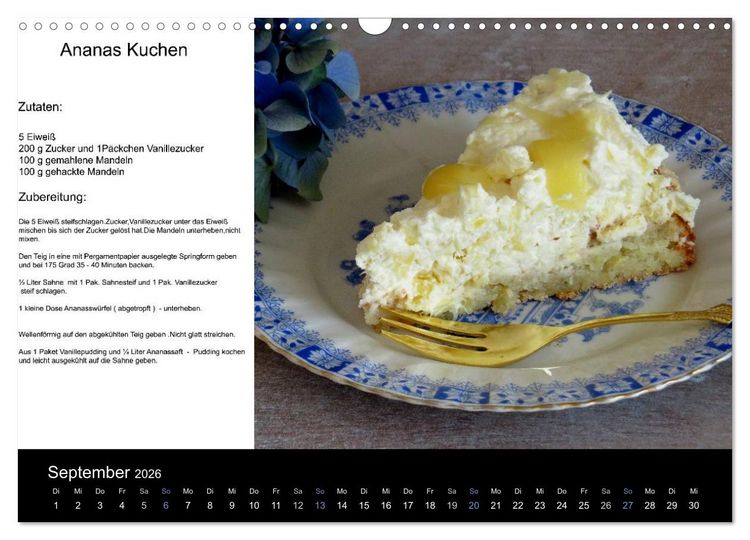 Produktbild: Lieblingsst&uuml;cke (Wandkalender 2026 DIN A3 quer), CALVENDO Monatskalender