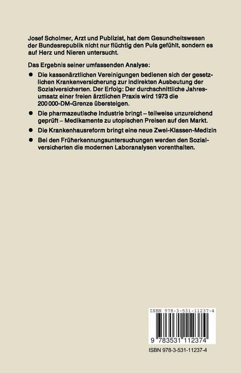 Produktbild: Patient und Profitmedizin