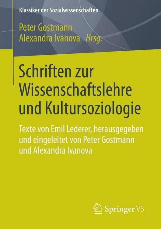 Produktbild: Schriften zur Wissenschaftslehre und Kultursoziologie