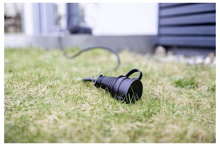 Produktbild: Brennenstuhl 1161450 Strom Verl&auml;ngerungskabel Schwarz 10.00m H05RR-F 3G 1,5mm&sup2;