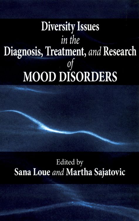 Produktbild: Diversity Issues in the Diagnosis, Treatment, and Research of Mood Disorders