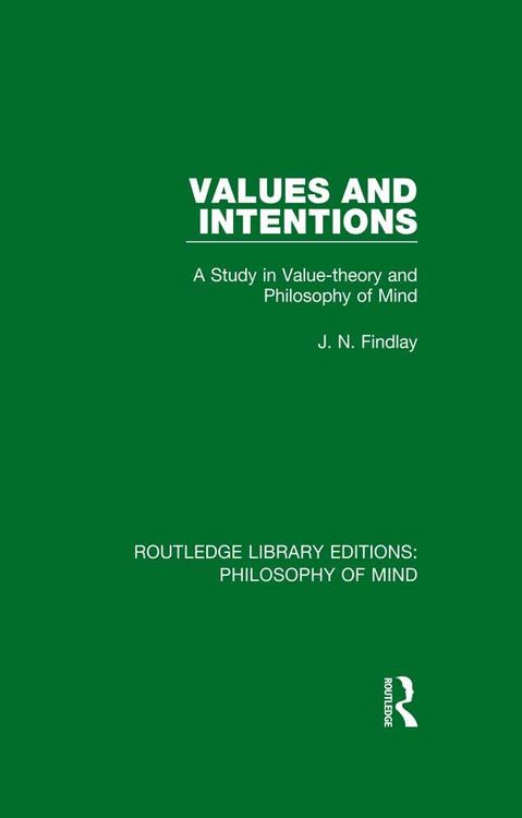 Produktbild: Values and Intentions