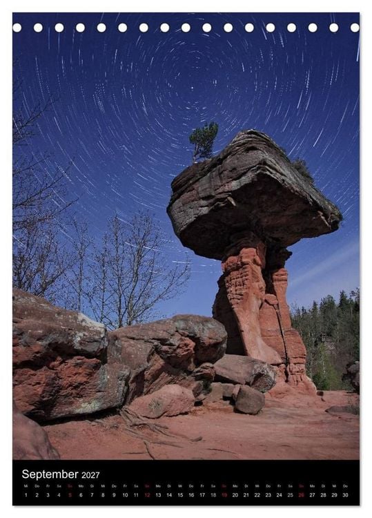 Produktbild: NATURWUNDER PF&Auml;LZERWALD (Tischkalender 2027 DIN A5 hoch), CALVENDO Monatskalender