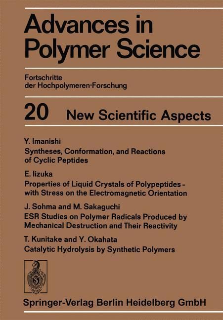 Produktbild: New Scientific Aspects