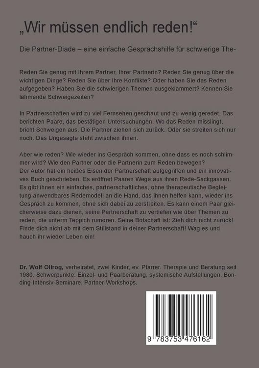 Produktbild: "Wir m&uuml;ssen endlich reden!"