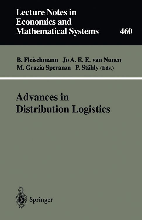 Produktbild: Advances in Distribution Logistics