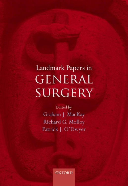 Produktbild: Landmark Papers in General Surgery