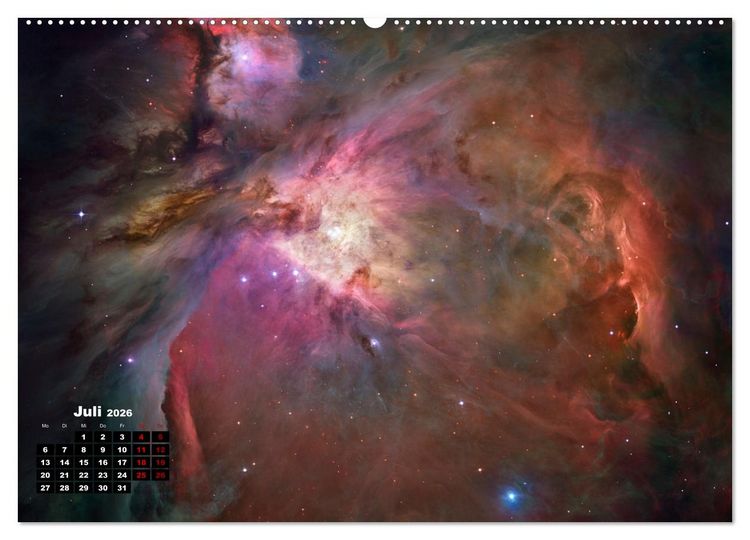 Produktbild: Hubble - 35 Jahre atemberaubende Aufnahmen (hochwertiger Premium Wandkalender 2026 DIN A2 quer), Kunstdruck in Hochglanz