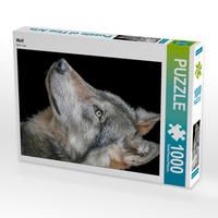Produktbild: CALVENDO Puzzle Wolf 1000 Teile Lege-Gr&ouml;&szlig;e 480 x 640 cm Foto-Puzzle Bild von Peter Roder