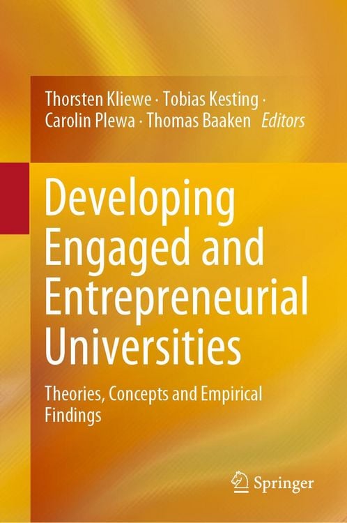 Produktbild: Developing Engaged and Entrepreneurial Universities