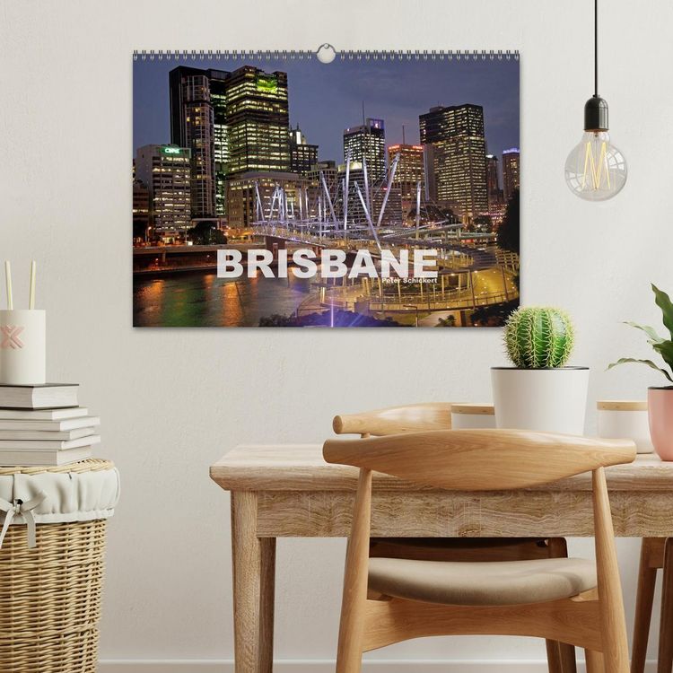 Produktbild: Brisbane (Wandkalender 2026 DIN A3 quer), CALVENDO Monatskalender